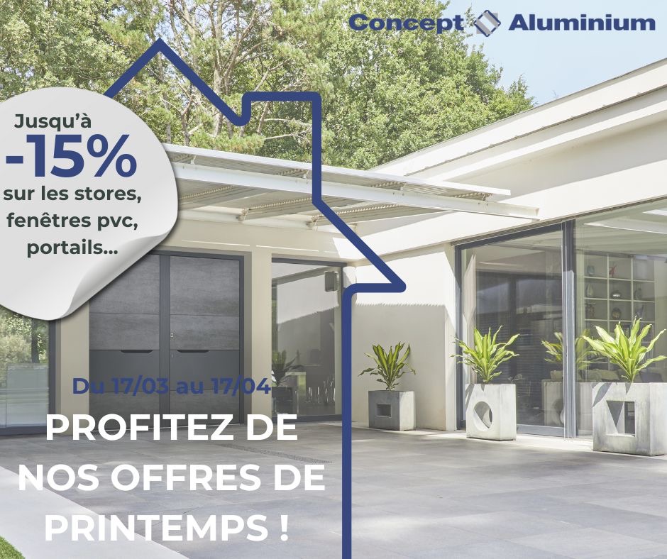 offre printemps Concept alu