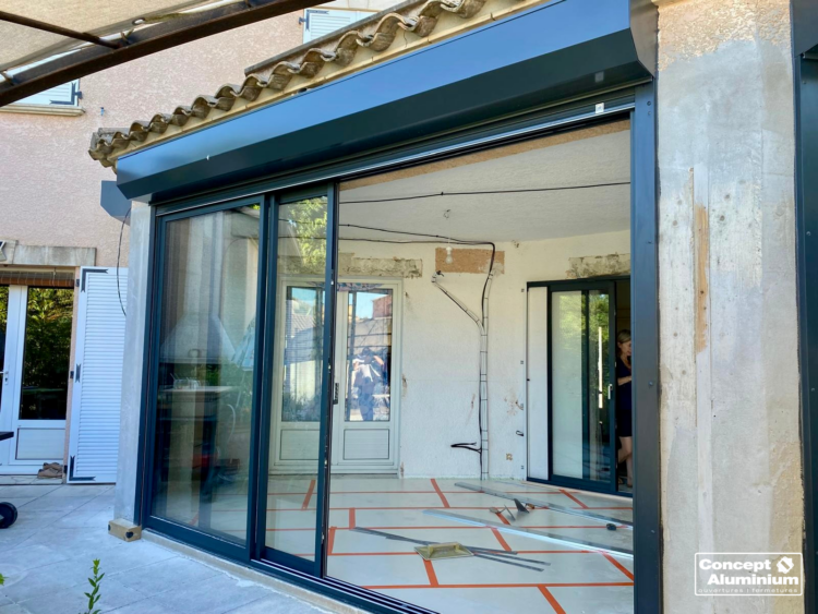 Fenêtres Aluminium de la marque Millet à Teyran - Concept Aluminium